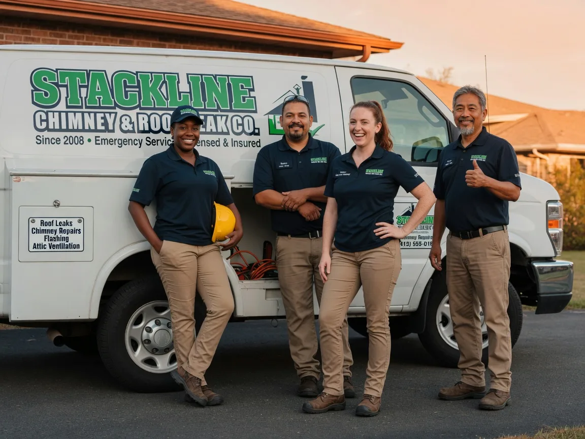 Chimney flashing repair company in Gwynneville, IN
